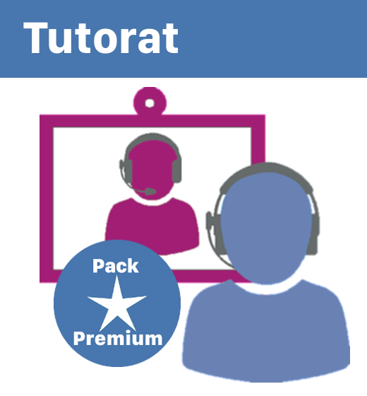 Tutorat ; pack "Premium+" (Variante 2 mois)