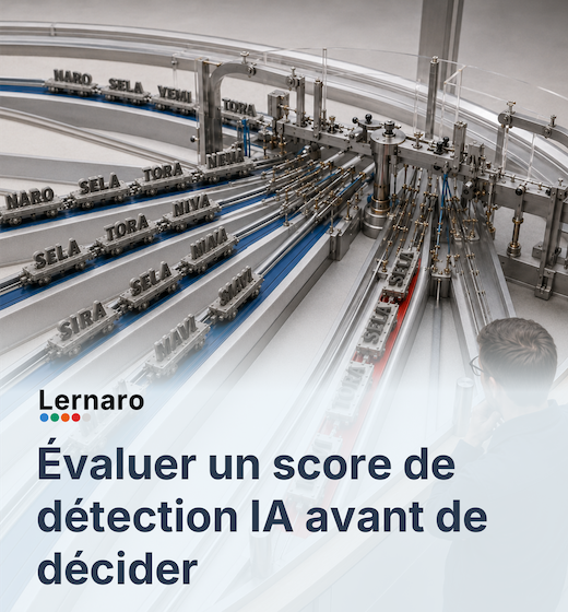 Évaluer un score de détection IA avant de décider